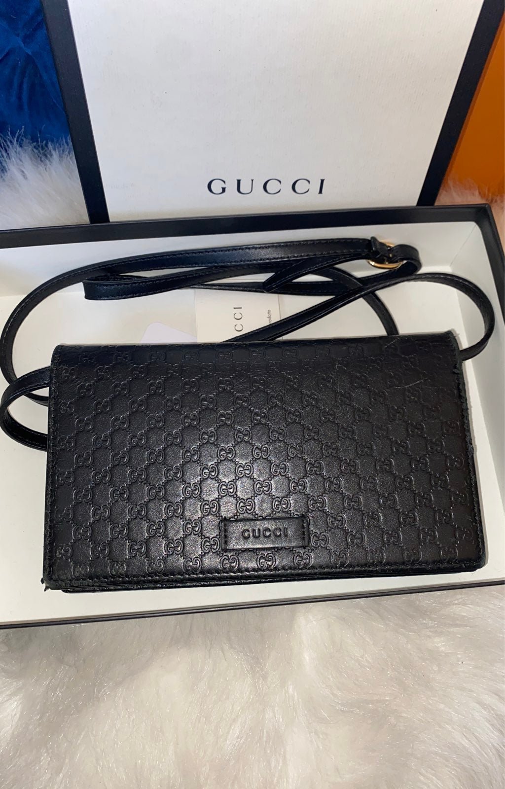 Gucci crossbody strap shoulder bag