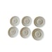 Lenox Wheat Bread Plates 6 1/4” Set Of 6 Plates R 442 Gold Trim
