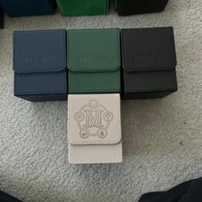 3 gamegenic deck box’s and a 5 color mtg deck box