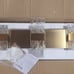 Gold Modern 3 Light Vanity Fixture Glam LED Light New