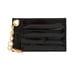 FRAME Black Cardholder with Gold Chain