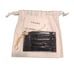 FRAME Black Cardholder with Gold Chain
