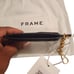 FRAME Black Cardholder with Gold Chain