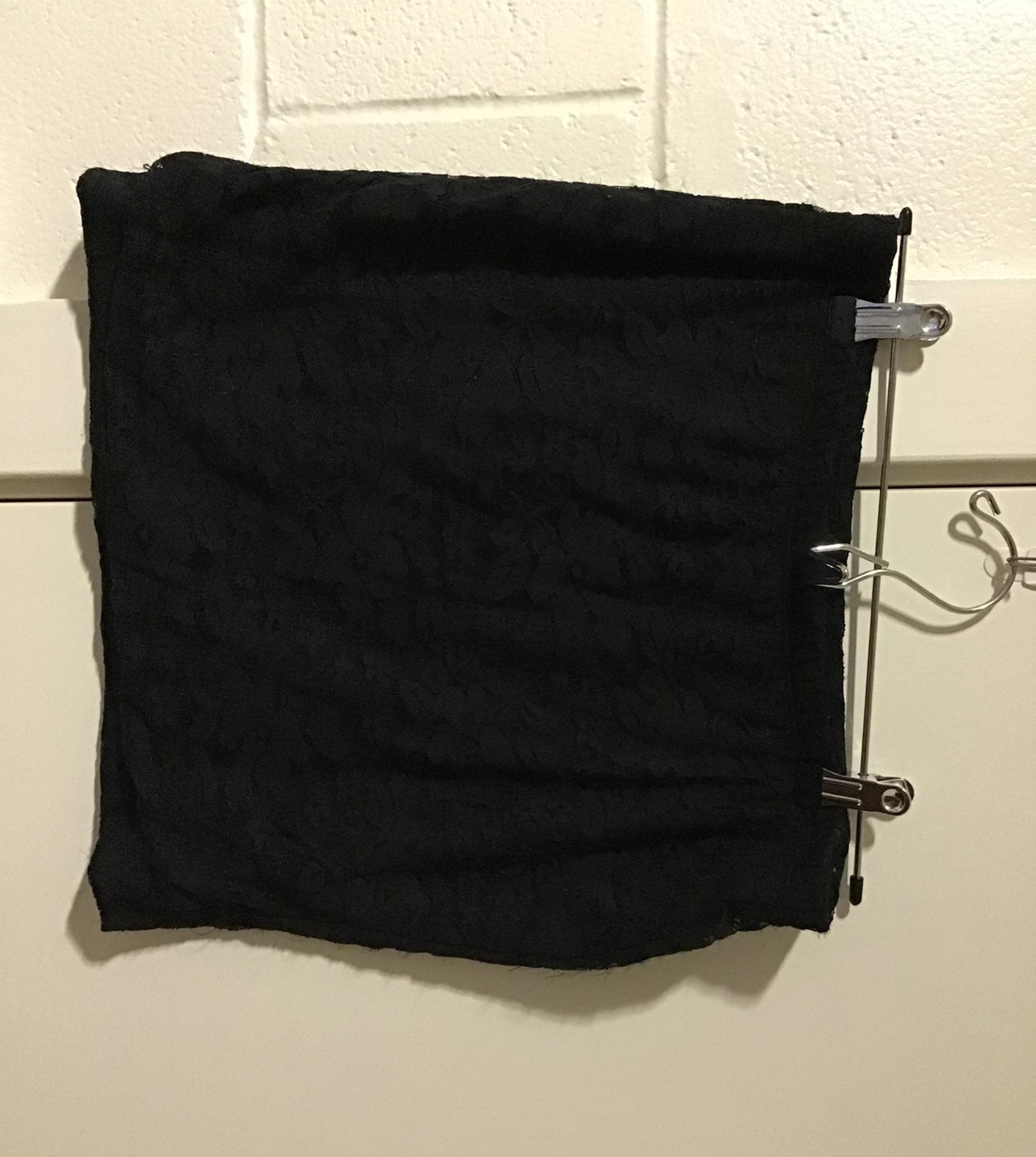 wool mini skirt