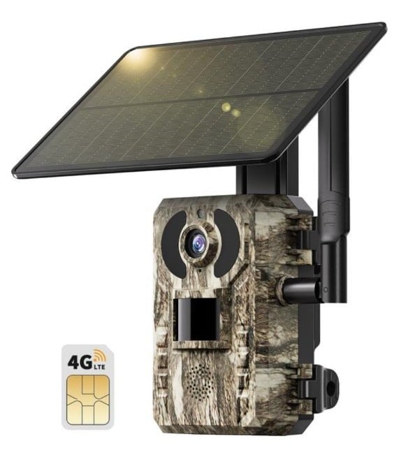 4G LTE Wireless Solar Powered Trail Camera