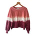 Wildfox NWT Distressed Tie Dye Comfy Sweatshirt Size Small