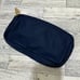 Stoney clover lane blue zipper makeup bag