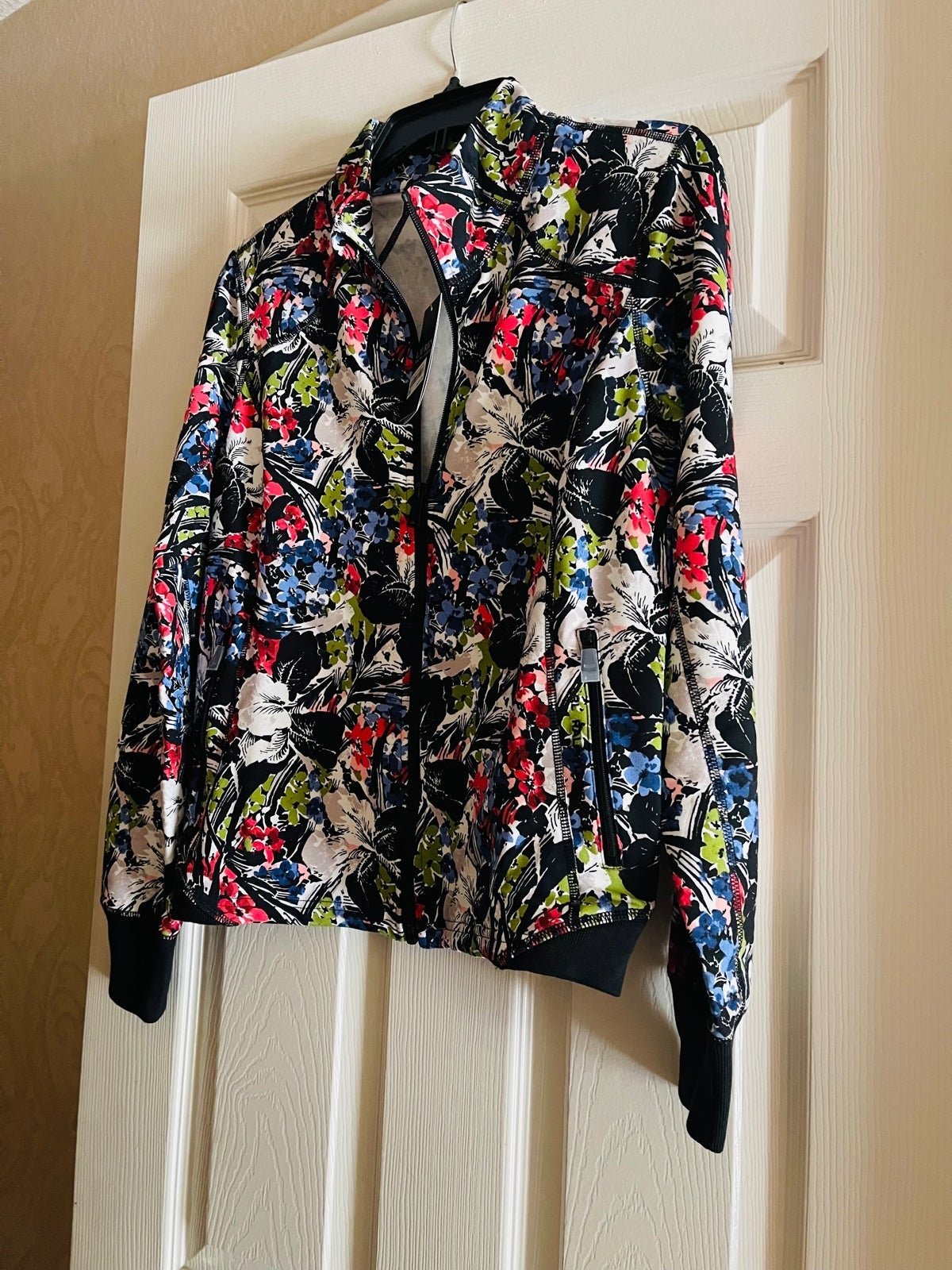 New Lauren Ralph Lauren women floral jacket size M
