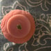 (VTG) Fenton Glass Rose Satin Custard Glass Vase