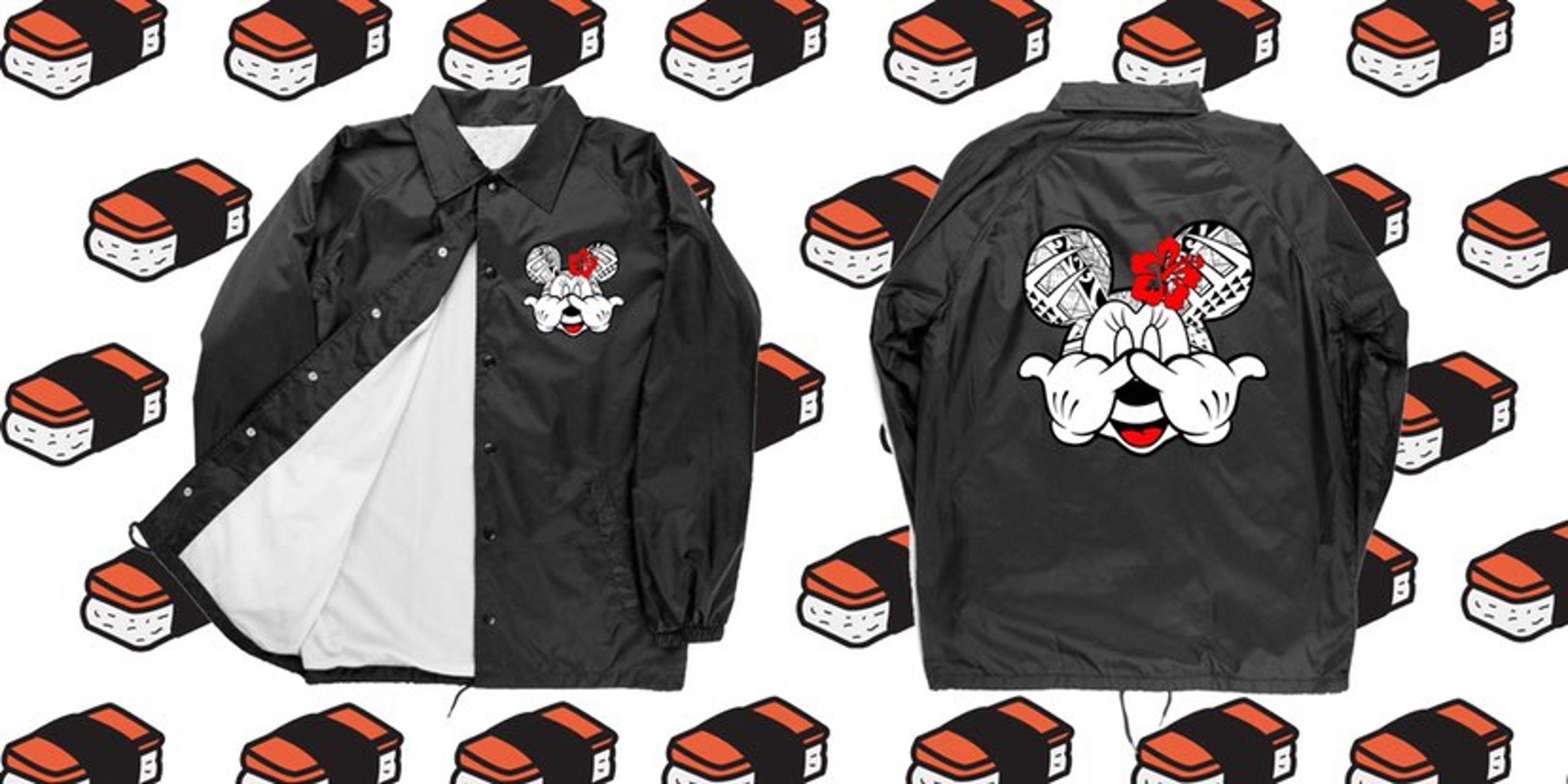 Tribal Double Shaka Floral Custom Button Up windbreaker jacket