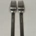 2 Retroneu SCAN Dinner Forks 7-5/8 Stainless