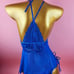 Royal blue lingerie set