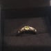 10k white gold ring