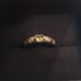 10k white gold ring
