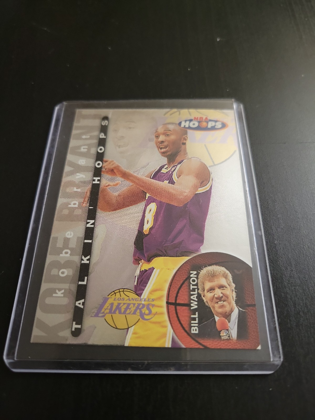 Kobe Bryant Talkn' Hoops Basketball Card
