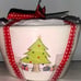 Set of 3 OG Watercolor Rae Dunn Holiday Measuring Cup Bundle