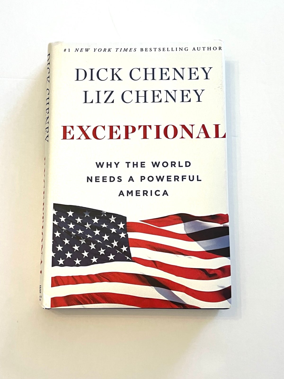 Exceptional Dick Cheney Liz Cheney signed book politics history rare