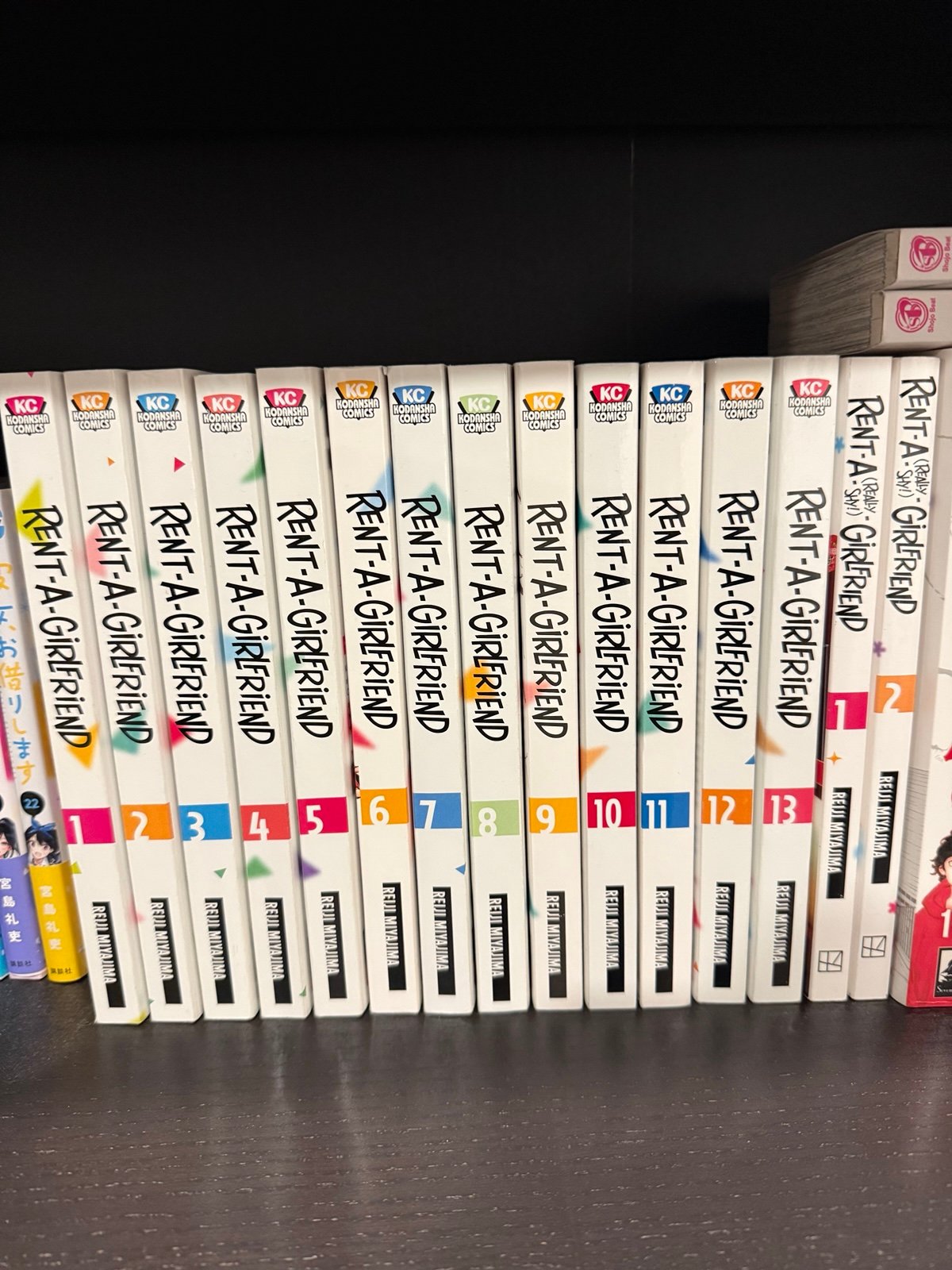 Rent-a-Girlfriend Volumes 1-13 + 2 Vols of Side Series