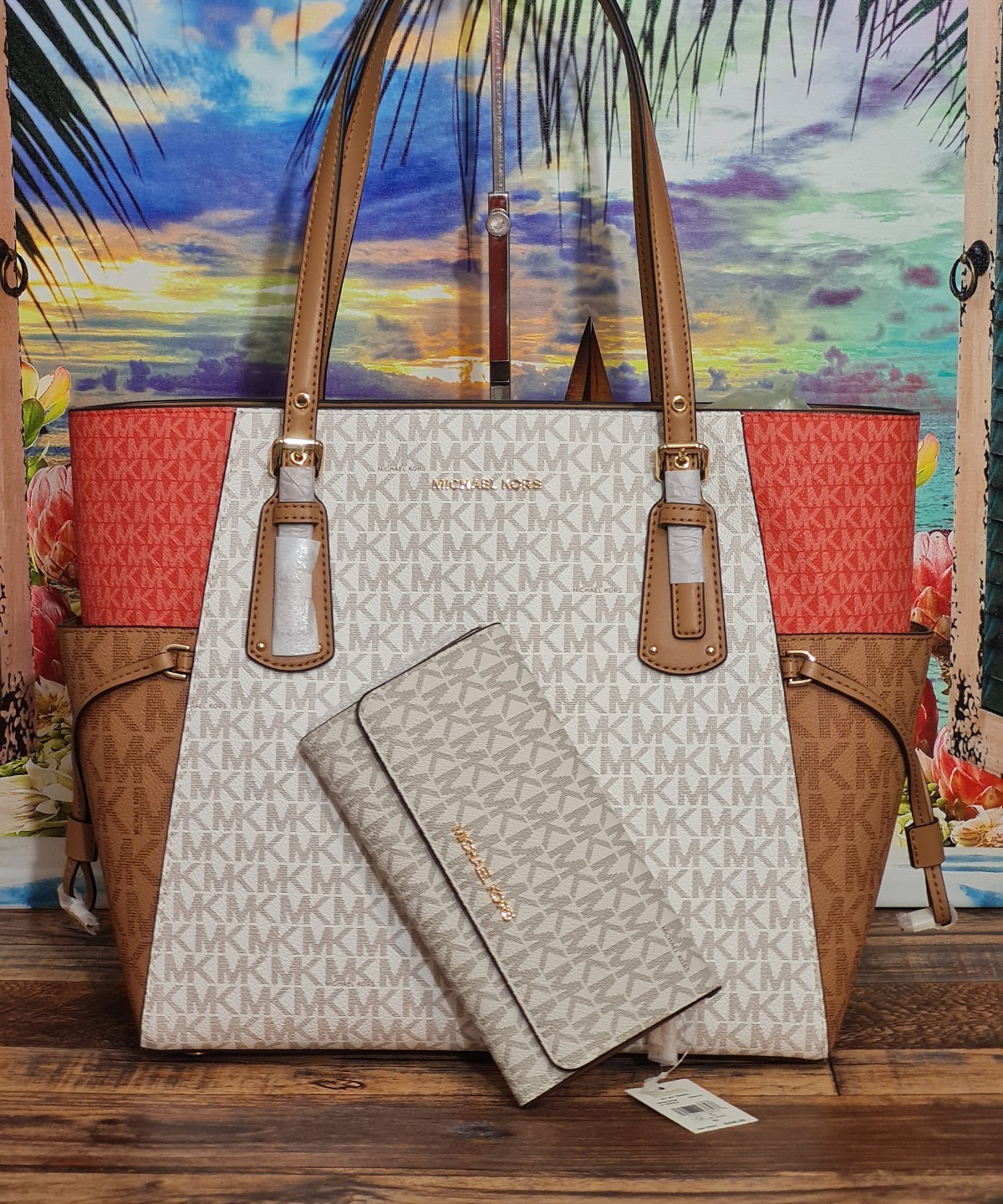 michael kors voyager east west tote