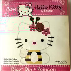 Hello Kitty Sizzix Big Bee Diecut Stamp (Retired)