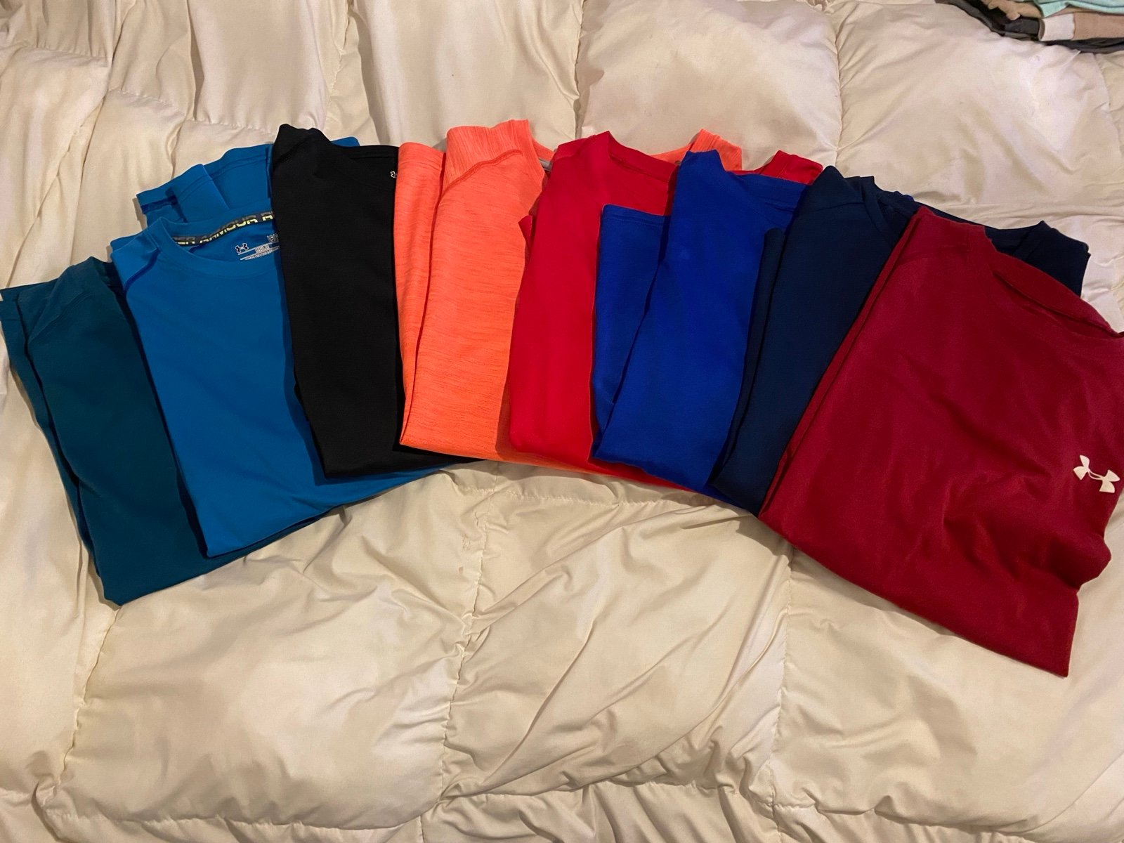 Set of 8 Under Armour Shirts