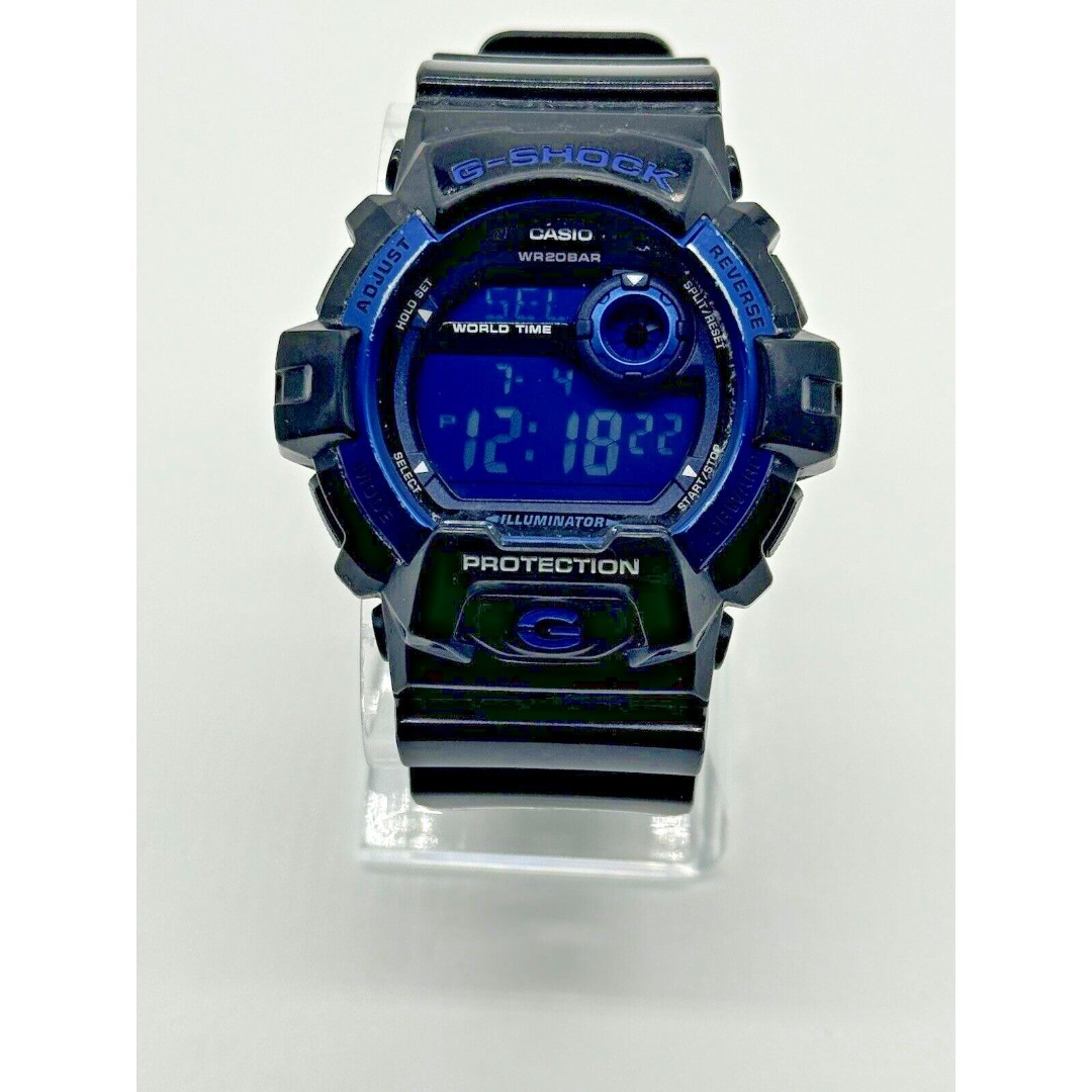 Casio G-Shock G-8900A | Black Blue | Excellent Used Condition | Working | watch