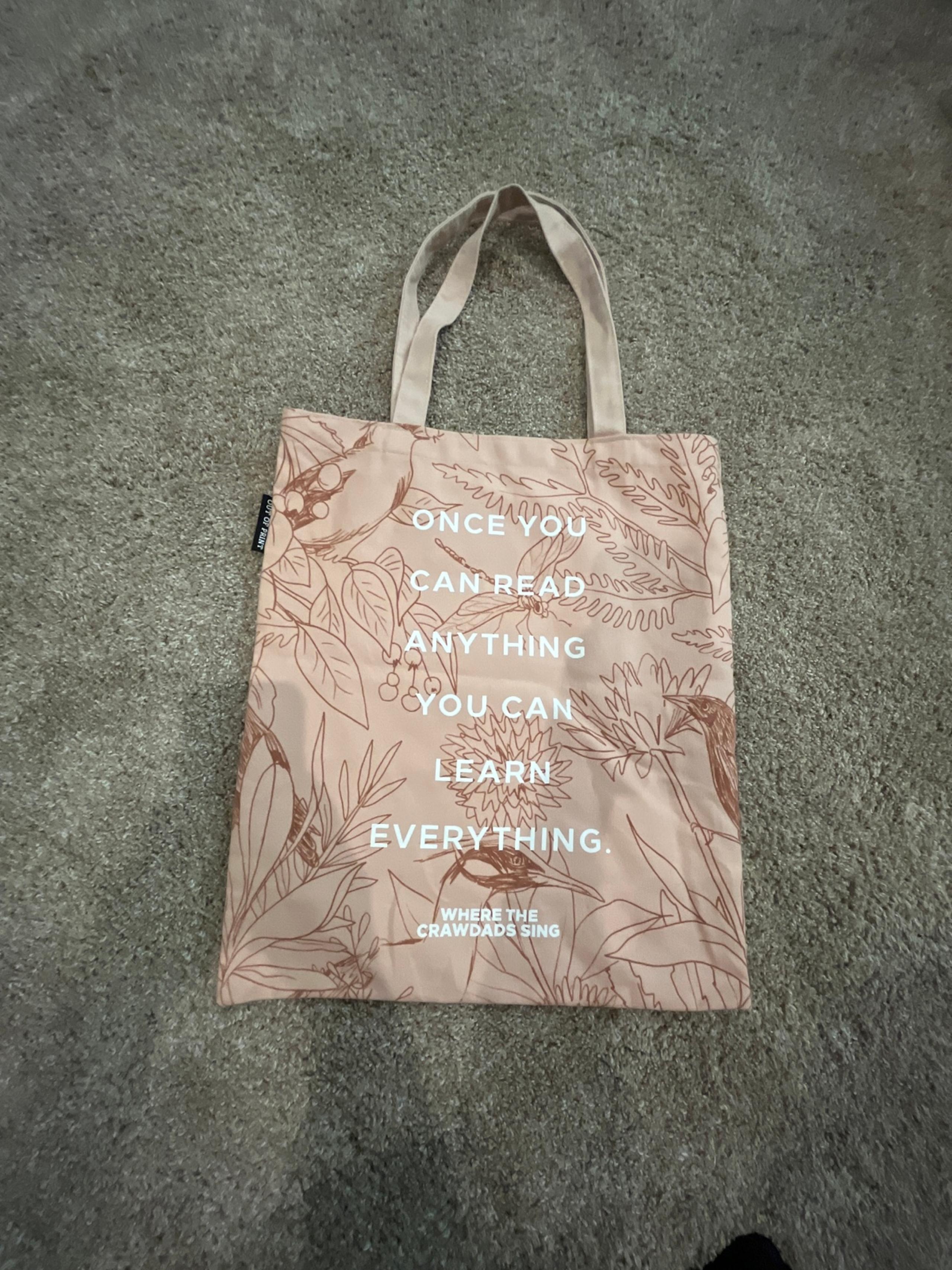 Where the Crawdads Sing Totebag from Barnes & Noble