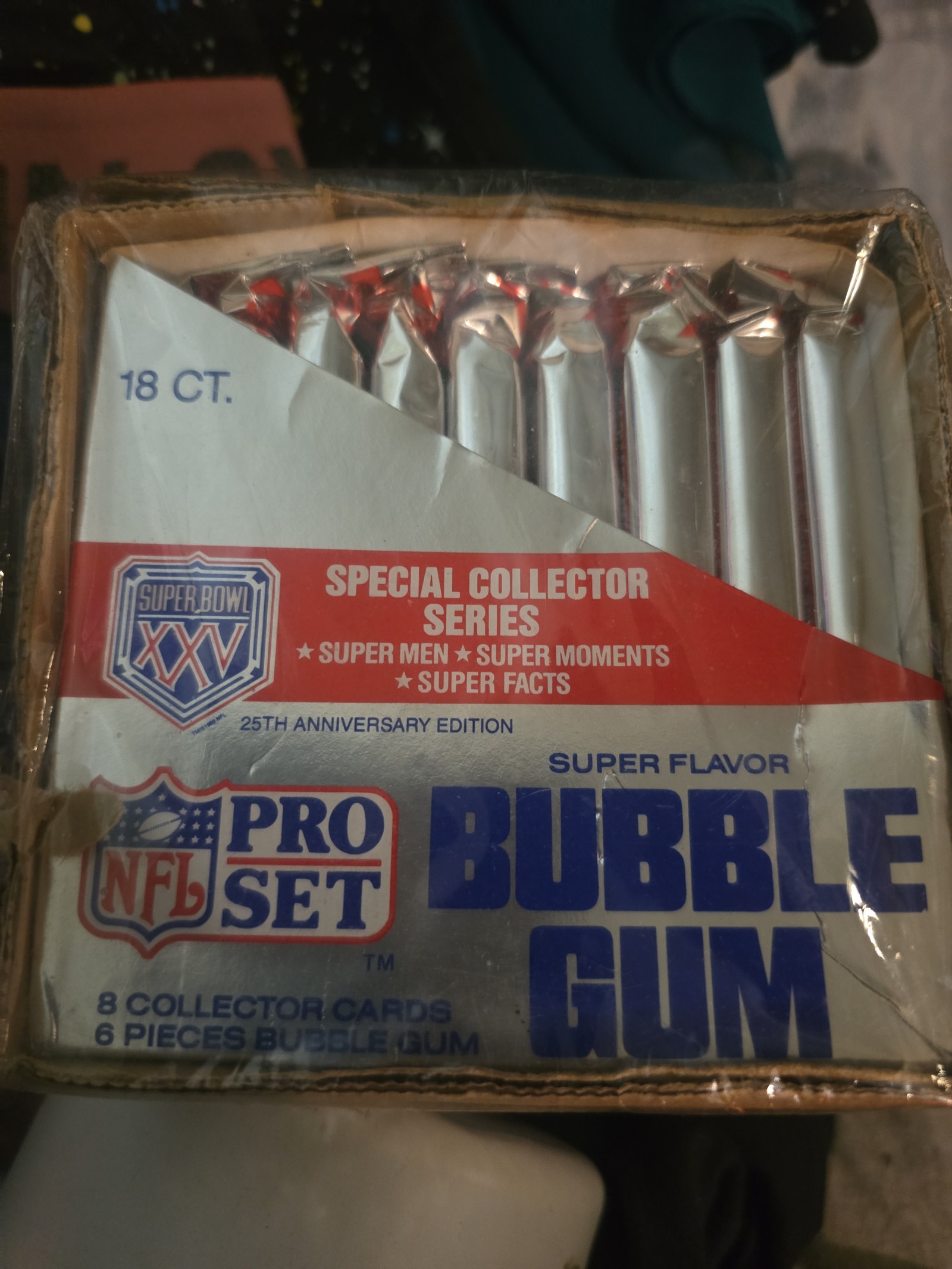 Super Bowl XXV special collectors series NFL Pro Set of collector cards