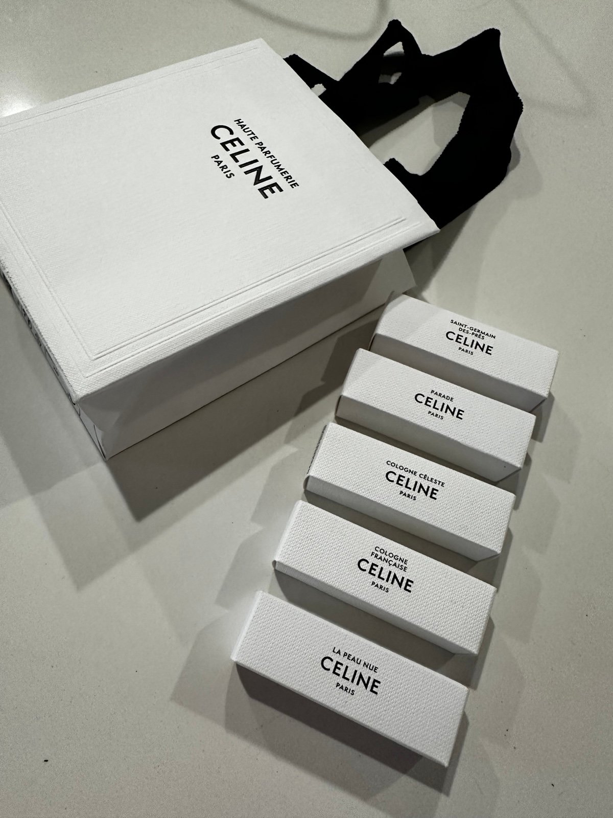 Authentic set of 5 samples of Celine Perfume