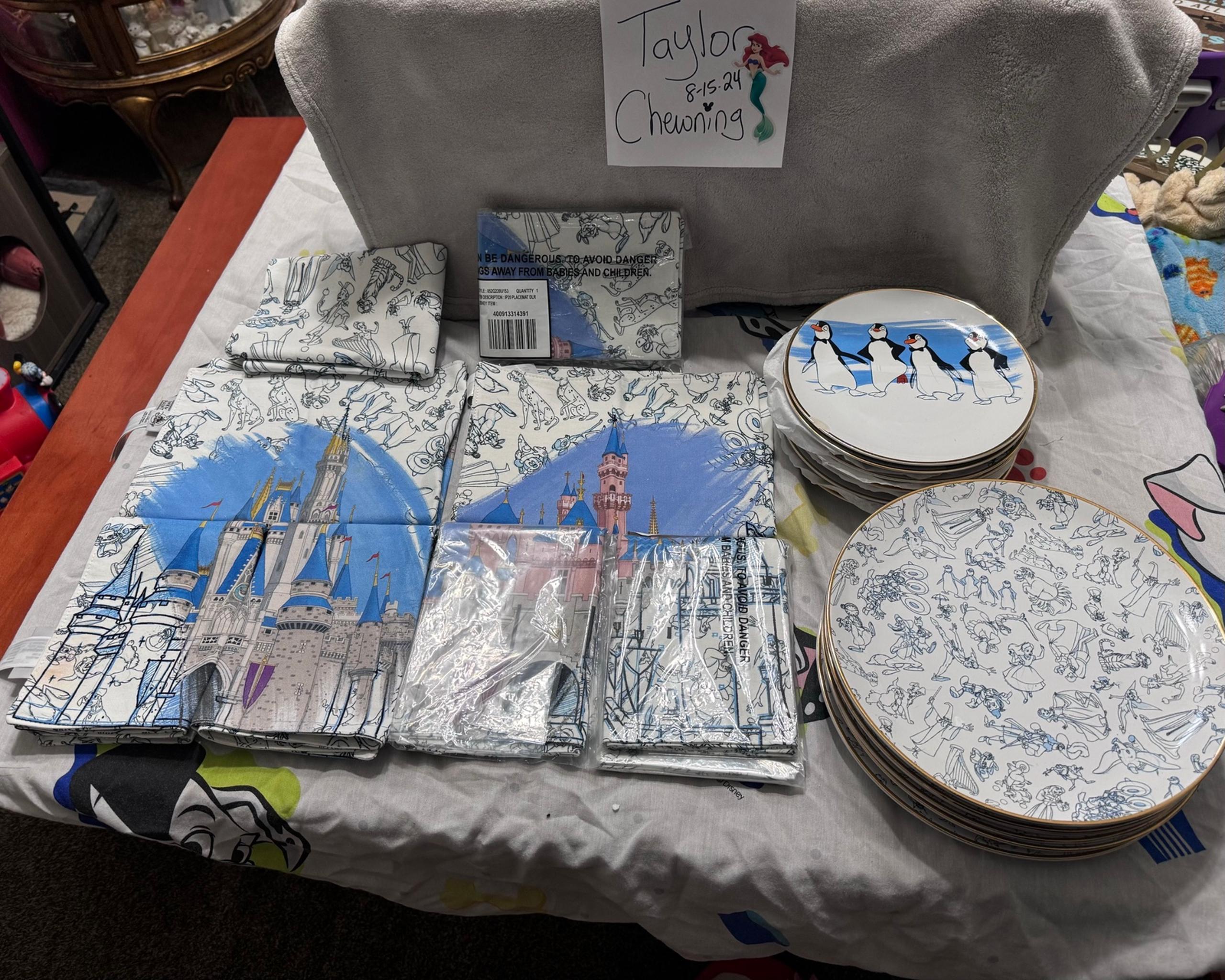 Disney Ink and Paint Dinner Collection