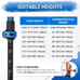 Trekking Poles for Hiking and Walking - Lightweight 7075 Aluminum grey
