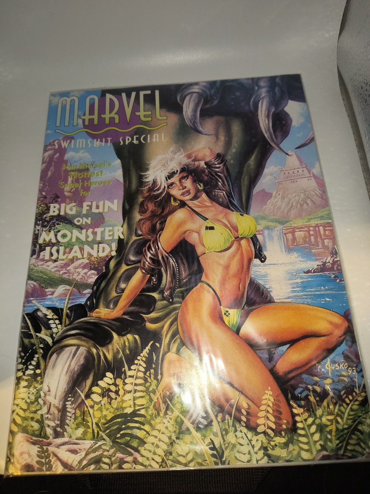 1993 MARVEL SWIMSUIT SPECIAL #2- Rouge cover