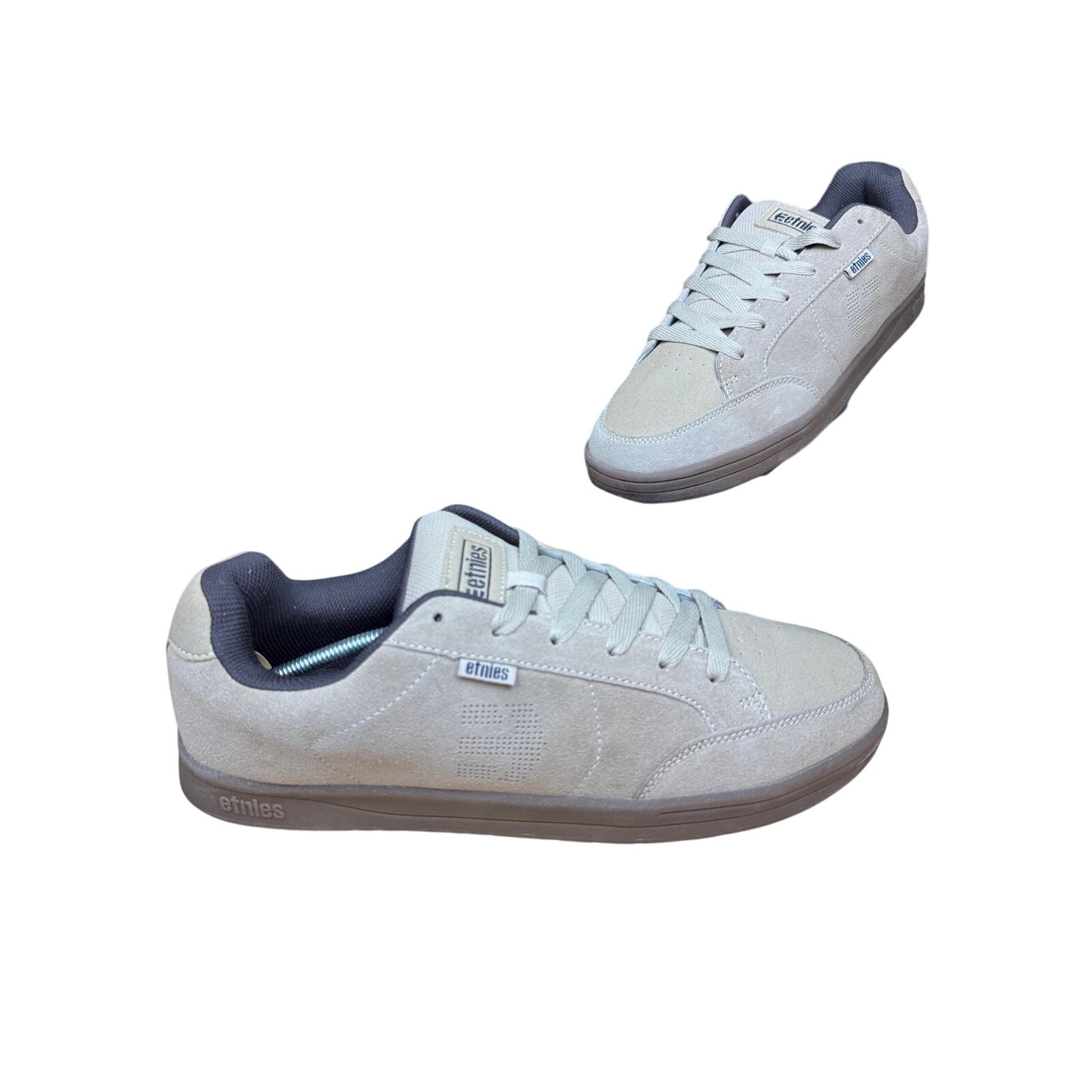 Etnies Relax Skate Low Top Sneakers Lace Up Shoes Light Tan Brown Mens 13 EUC