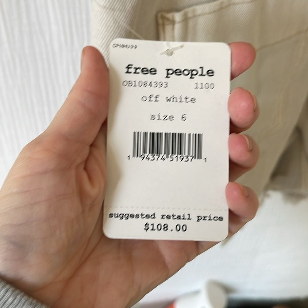 Free People Sunkissed Shortall in Off White NWT Jumpsuits