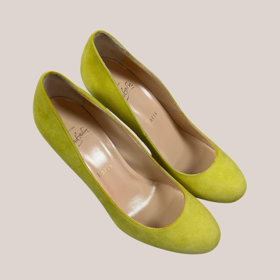 靴 Christian Louboutin LEMON YELLOW SUEDE s-l1200.png