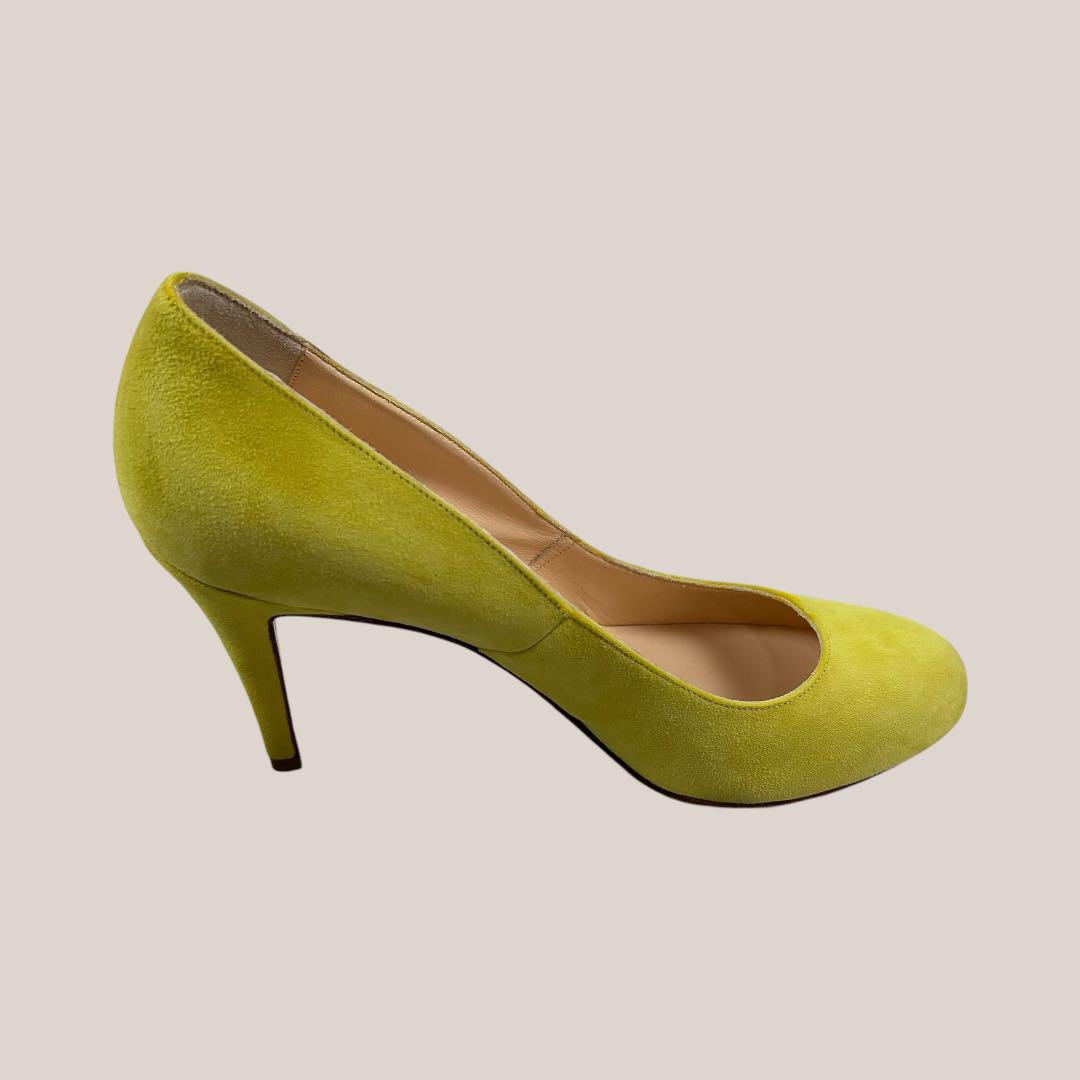 Christian Louboutin Lemon Yellow Suede