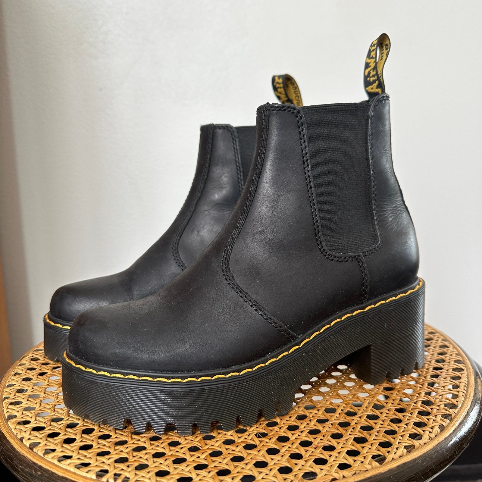 Dr. Martens Rometty Platform Boots size 6