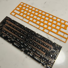 Kbdfans DZ60 solderable flex cut PCB