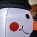 6 FT Christmas Inflatable Snowman, Blow up Decoration with lights/music