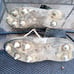 Vintage 40's 50's football cleats hightops