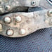 Vintage 40's 50's football cleats hightops