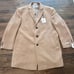 New With Tags Calvin Klein Men's Slim Fit Wool Blend Top Coat Size 48 XXL