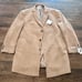 New With Tags Calvin Klein Men's Slim Fit Wool Blend Top Coat Size 48 XXL