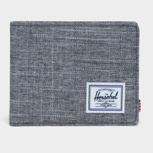 Herschel Supply Company Roy RFID Wallet- Raven Crosshatch