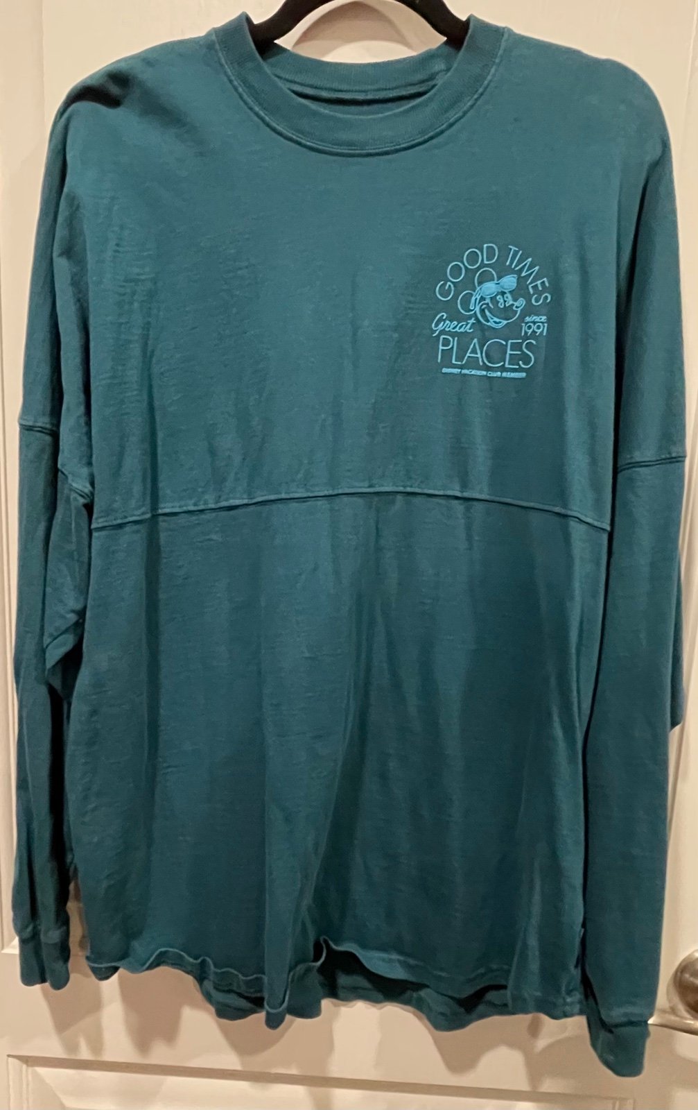 Disney Vacation Club DVC Mickey Good Times Great Places Spirit Jersey
