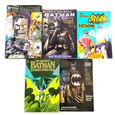 Batman Books Comic Graphic Novel Lot Of 5