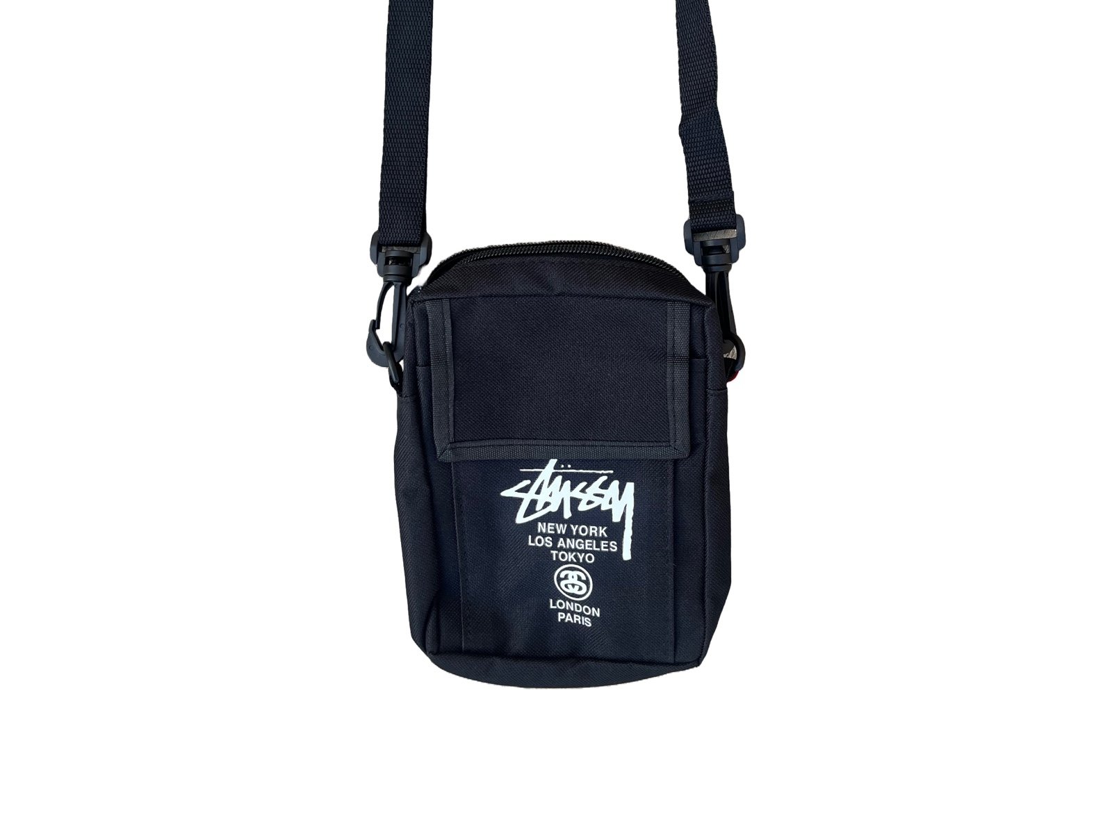 Stussy black Crossbody Messenger Bag Bags