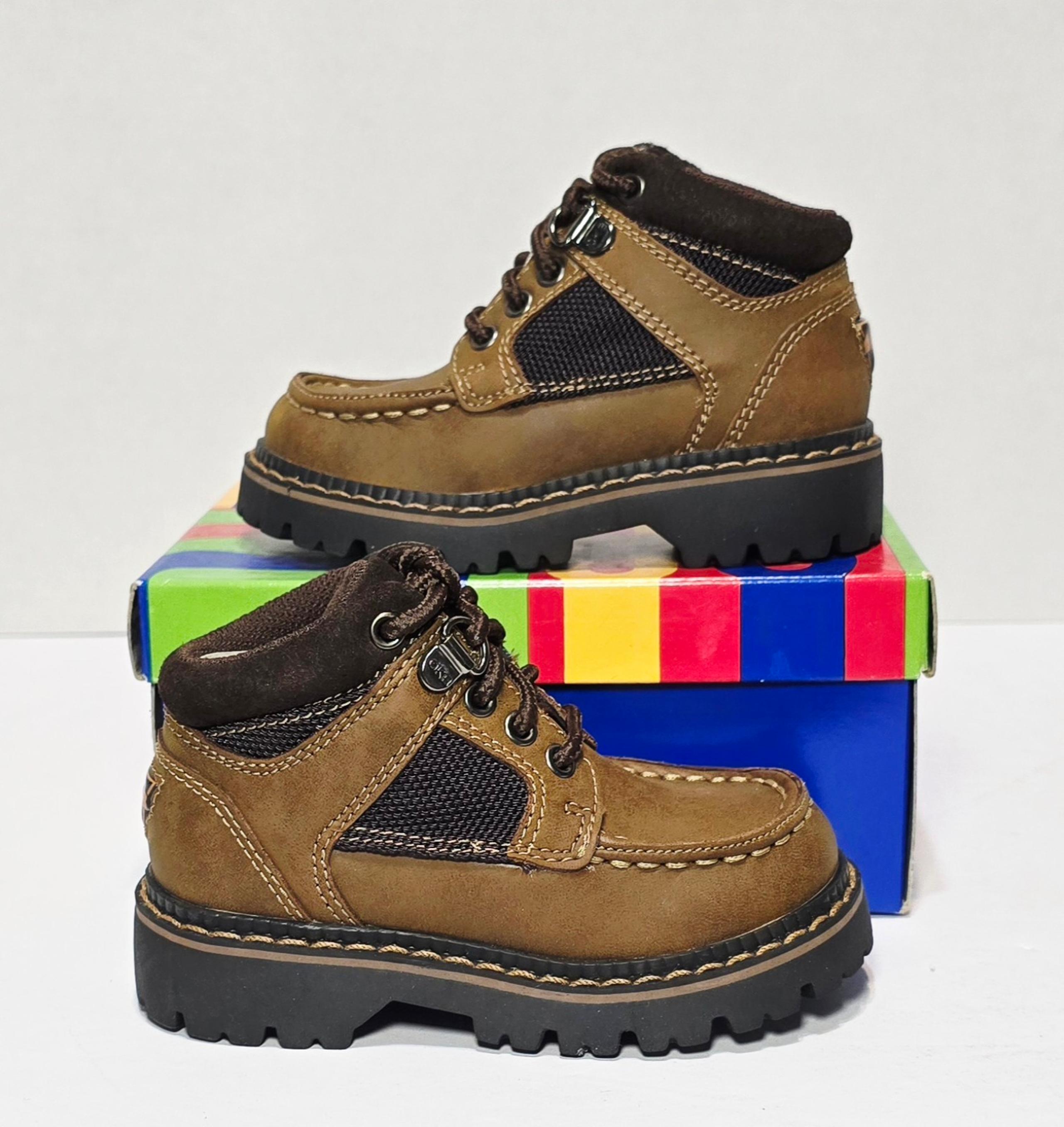 Vintage Oshkosh B'Gosh Toddler Boys Ankle Hiking Boot Size 7M NIB