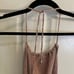 Women's Superdown Bodysuit XXS Pink Silver