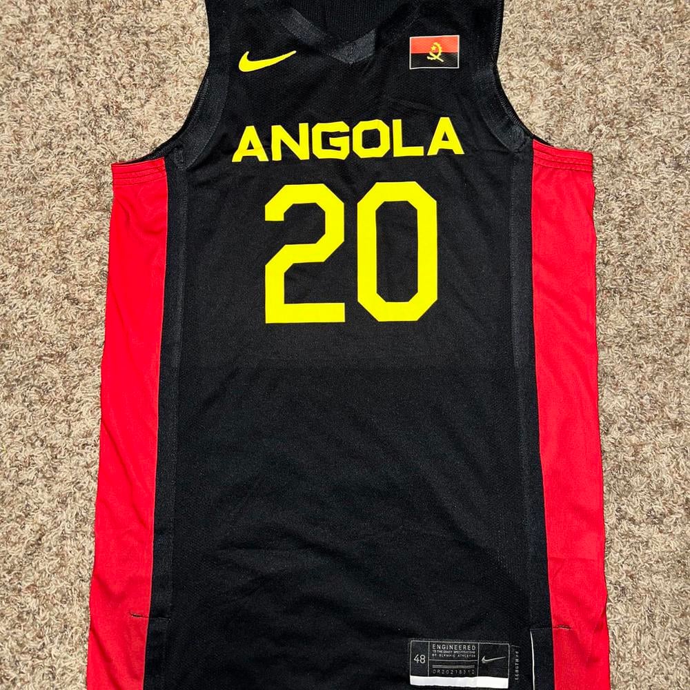 Nike 2020 Tokyo Olympic Game Issued Jersey Angola